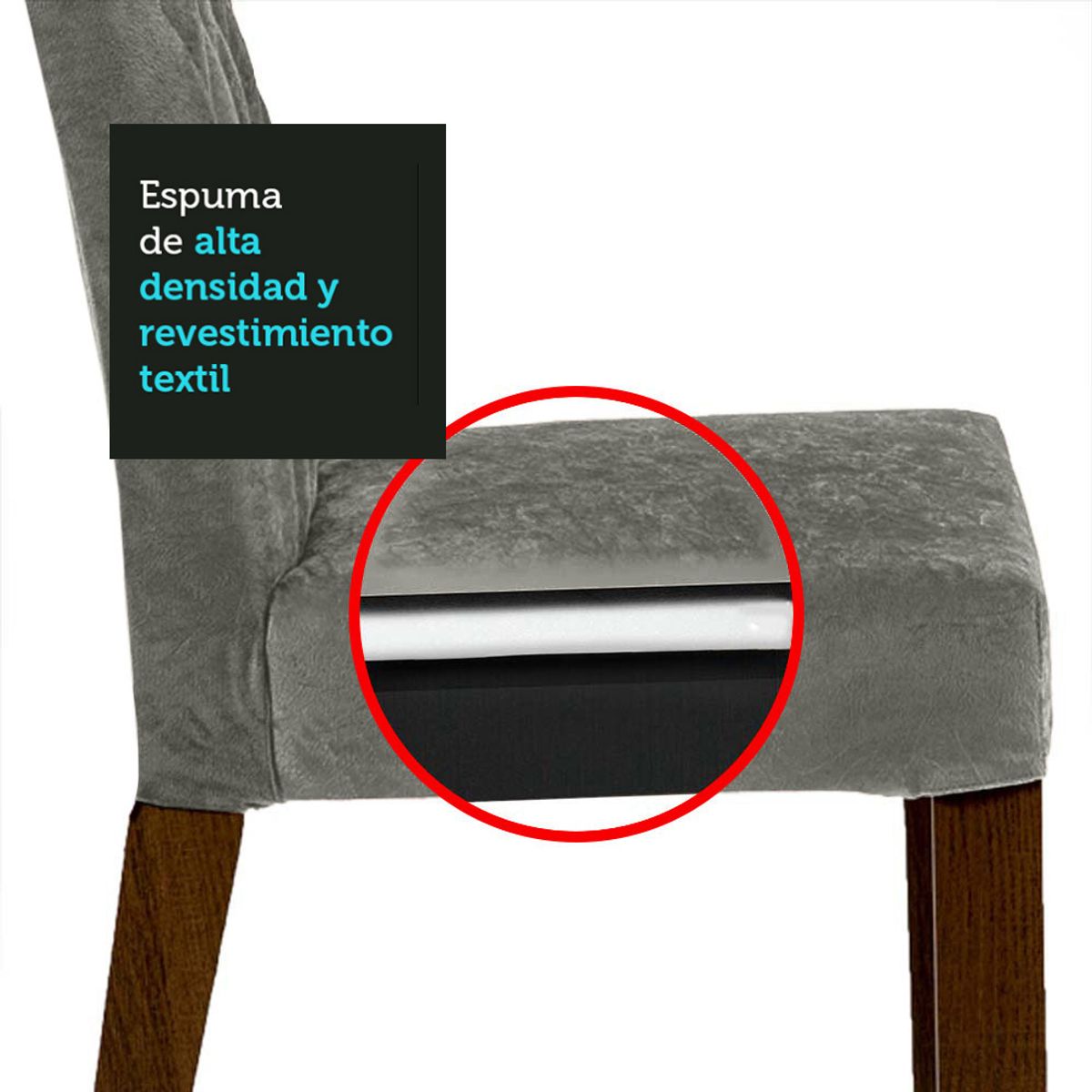 MADESA - Juego de Comedor Tainá con 2 Sillas