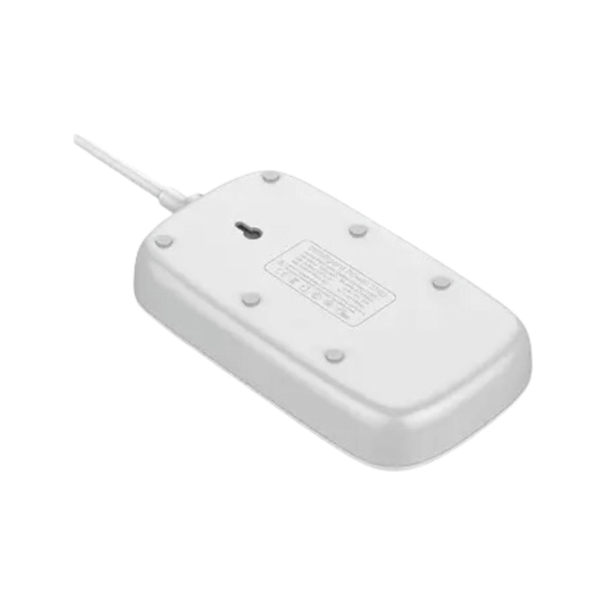 LDNIO - Extensión Tomacorriente LDNIO 4 Power Socket SC4407 Blanco USB QC 3.0
