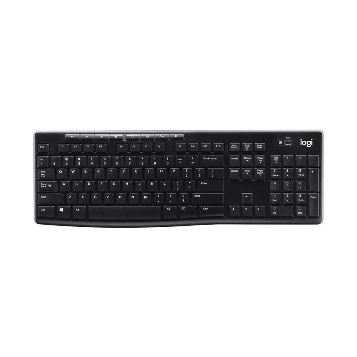 LOGITECH - TECLADO LOGITECH WIRELESS MOD K270 BLACK 920-004426
