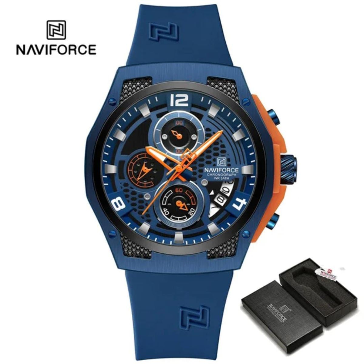 NAVIFORCE - Naviforce Goma Azul N21