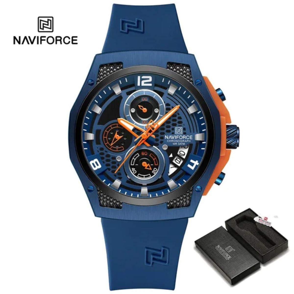 NAVIFORCE - Naviforce Goma Azul N21