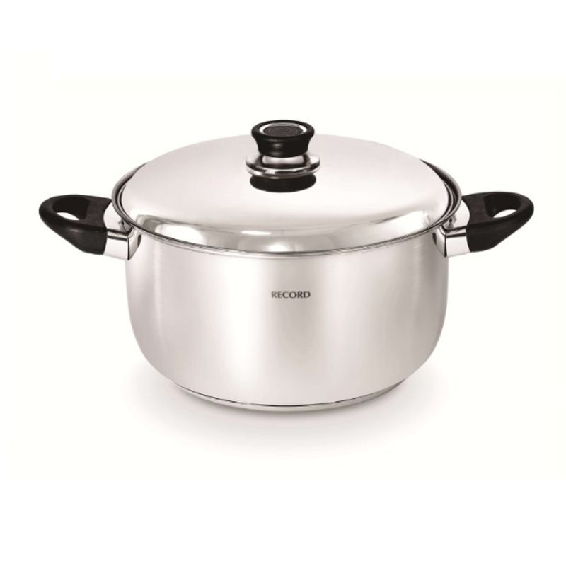 RECORD - Olla acero inoxidable Inoxset Deluxe Tapa Acero N°18