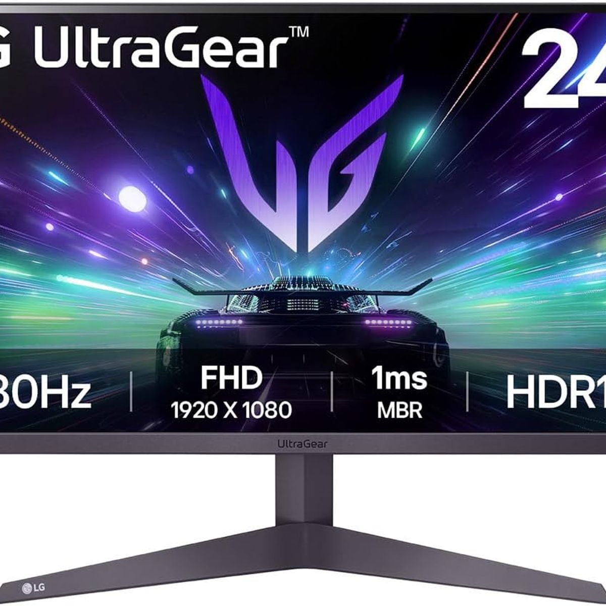LG - Monitor LG Gamer UltraGear 24″ 24GS50F-B Panel VA FHD 180Hz HDR10