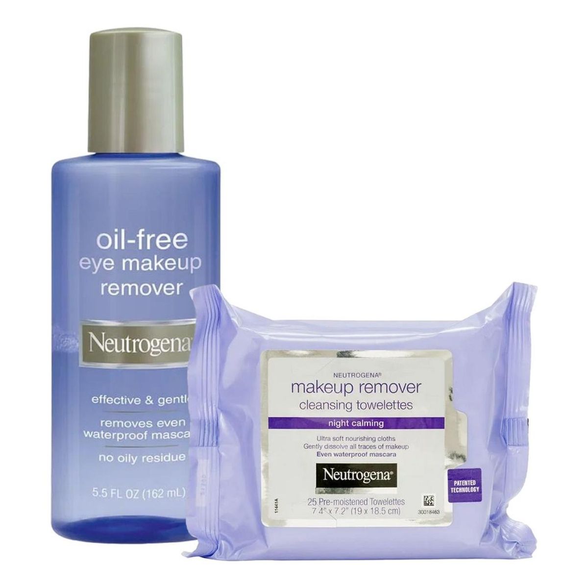 NEUTROGENA - Neutrogena Pack Desmaquillante Oil Free + Toallas Night Calm