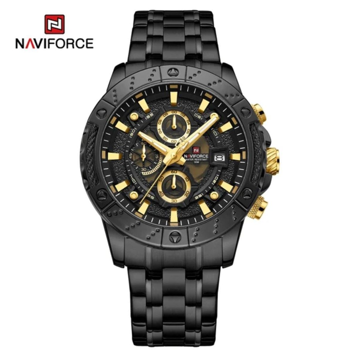 NAVIFORCE - Naviforce Negro Elegante N22_.