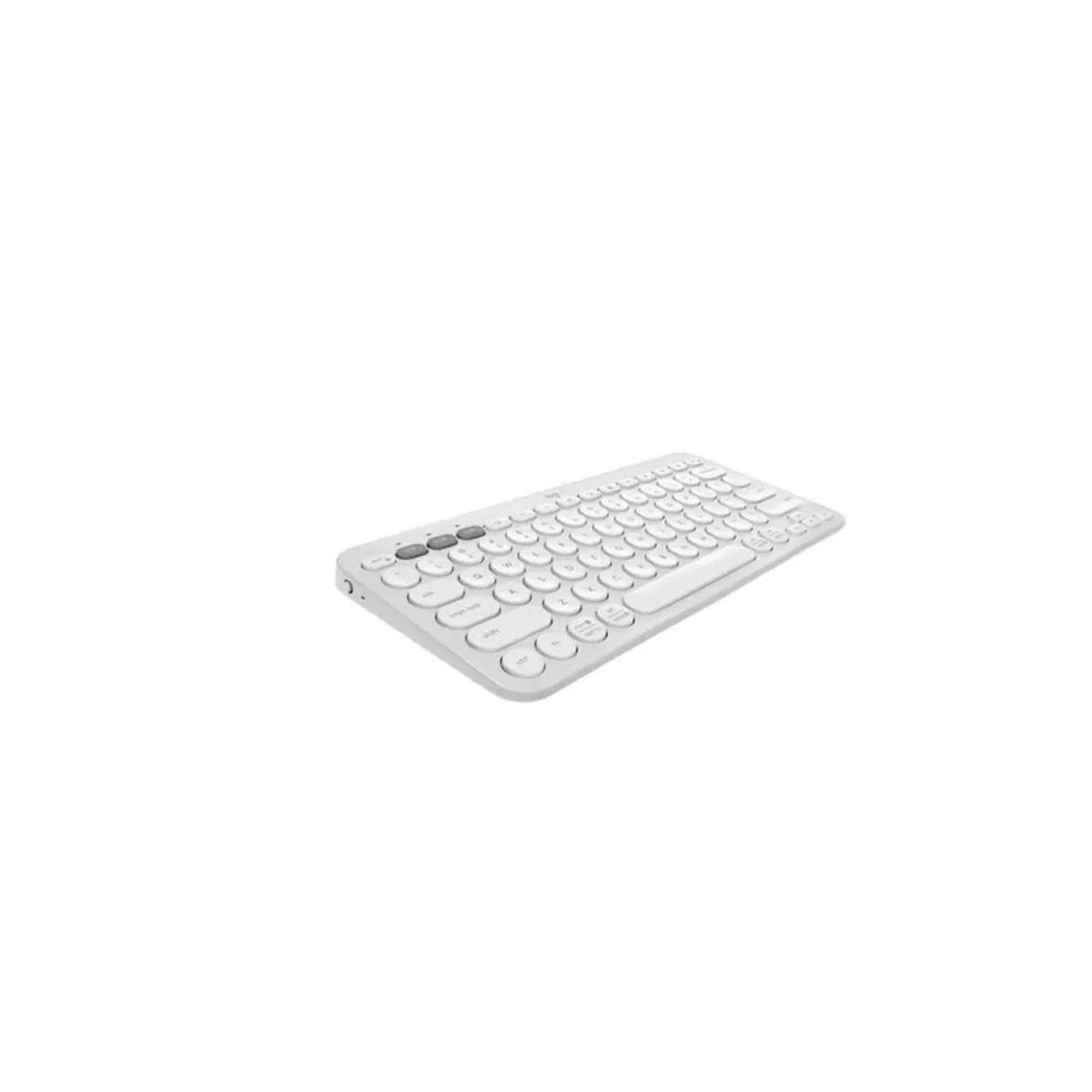 LOGITECH - TECLADO LOGITECH PEBBLE KEYS 2 K380S GRAPHITE SP WHITE (920-011784)
