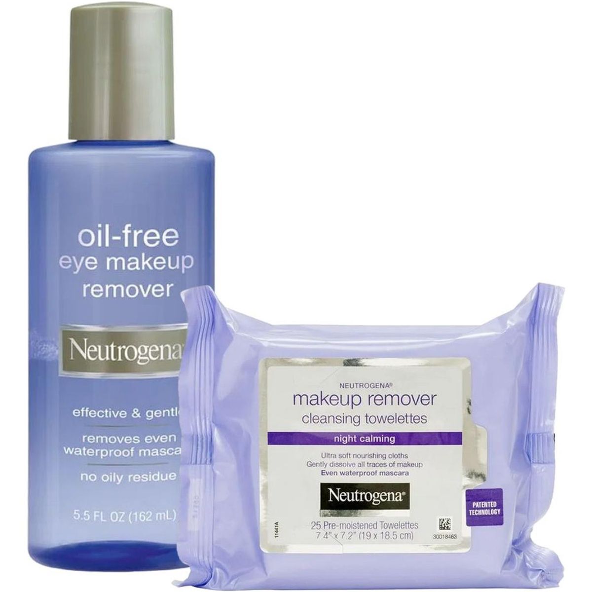 NEUTROGENA - Neutrogena Pack Desmaquillante Oil Free + Toallas Night Calm