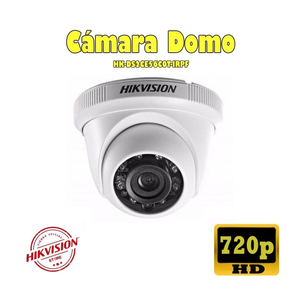 HIKVISION - kit 8 Cámaras Seguridad HD Hikvision 1tb