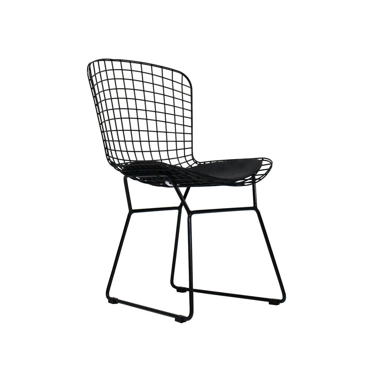 BONNO - Silla de Diseño Bertoia II Negro Bonno