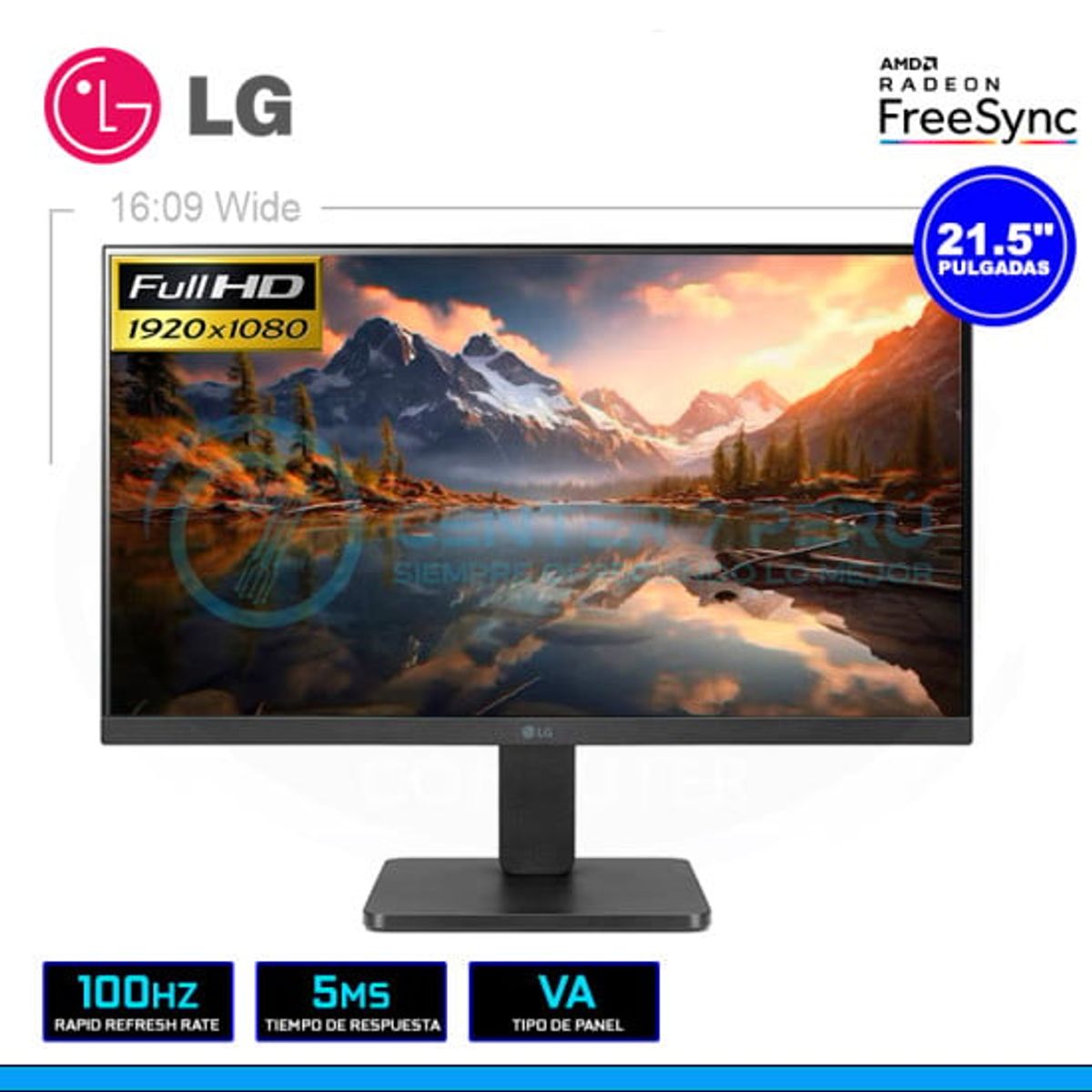 LG - Monitor LG 22MR410-B 2145 FHD VA 1920x1080 HDMI/VGA