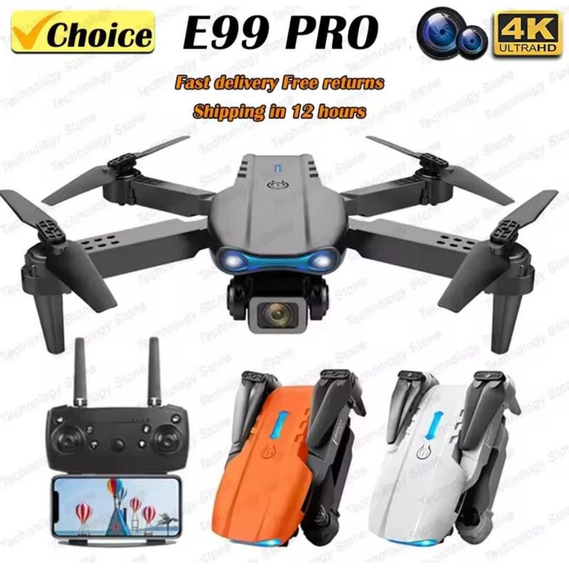 GENERICO - Mini Dron E99 PRO  Doble Camara HD