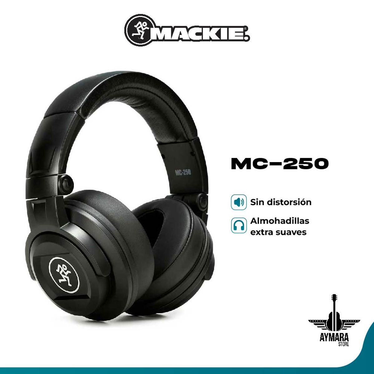 MACKIE - Mackie MC-250 Auriculares Profesionales Cerrados