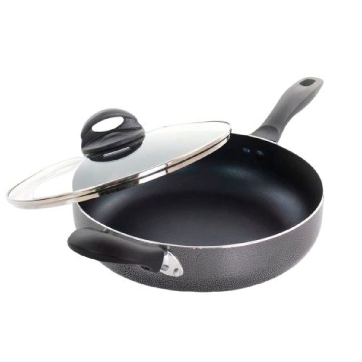 OSTER - Sartén de aluminio de 47L Oster con tapa Clairborne