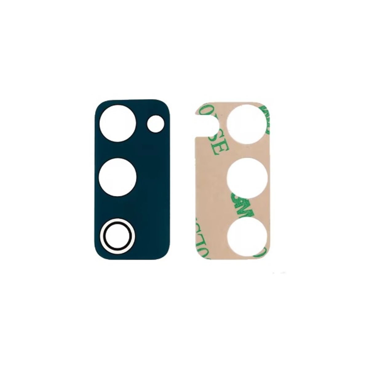 GENERICO - Repuesto lente Vidrio de cámara Samsung S20 FE color AZUL