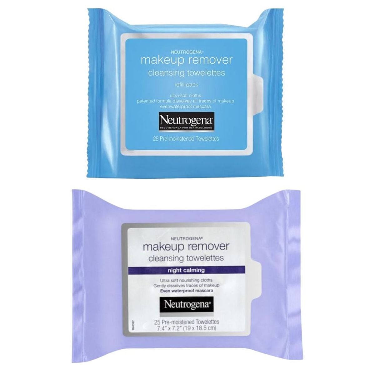 NEUTROGENA - Neutrogena Toallitas Night Calm + Recambio Desmaquillante