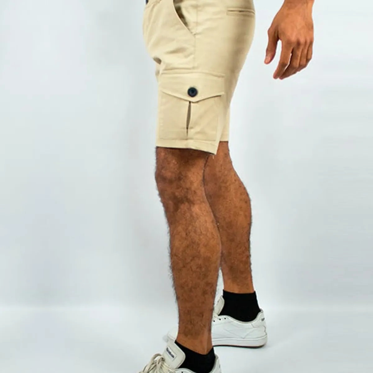 DM DEXMEN - Short Dexmen Drill Cargo Beige