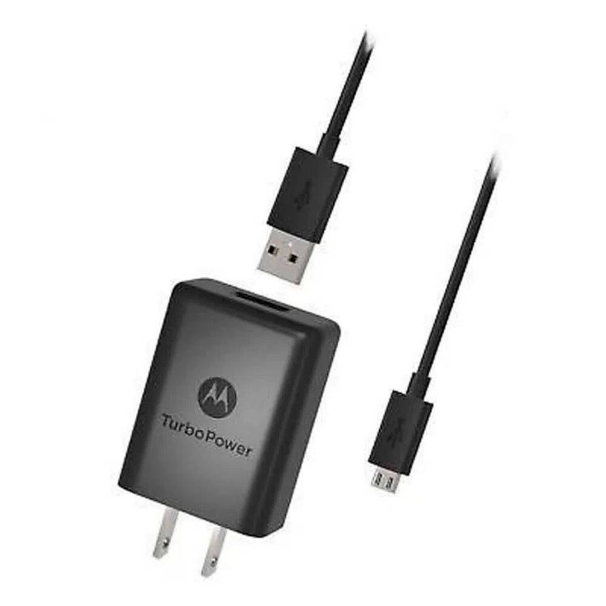 MOTOROLA - Cargador carga rápida Motorola Moto G6 Play - Negro