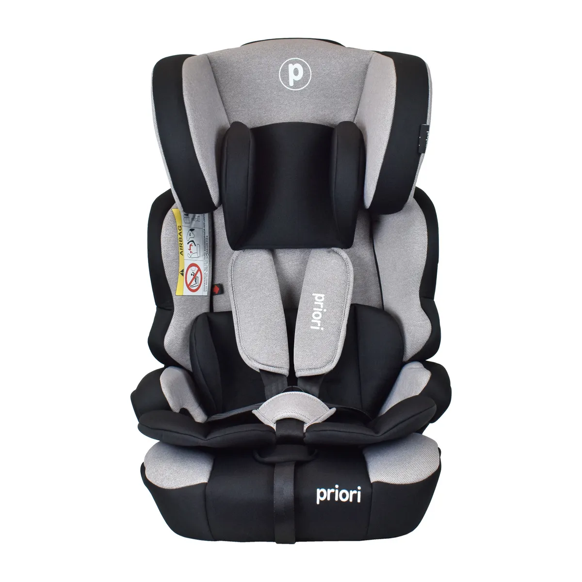 PRIORI - Silla De Carro  Para Bebe Grupo 1, 2 y 3 Priori Thunder Gris