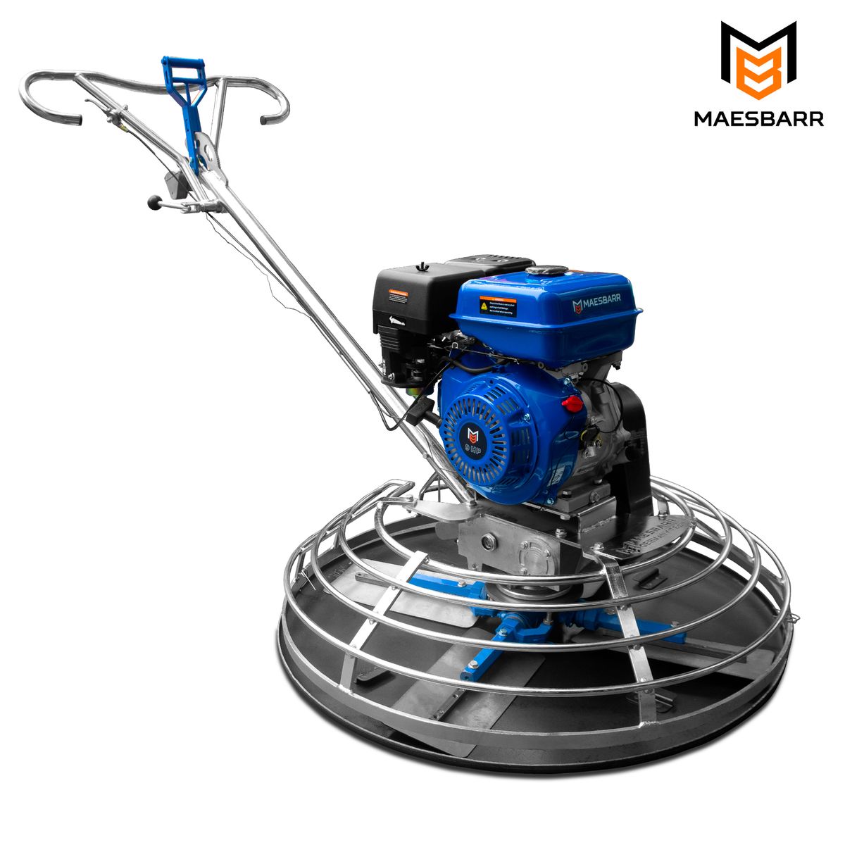 MAESBARR - Alisadora de Concreto de Acero Inoxidable 9 HP