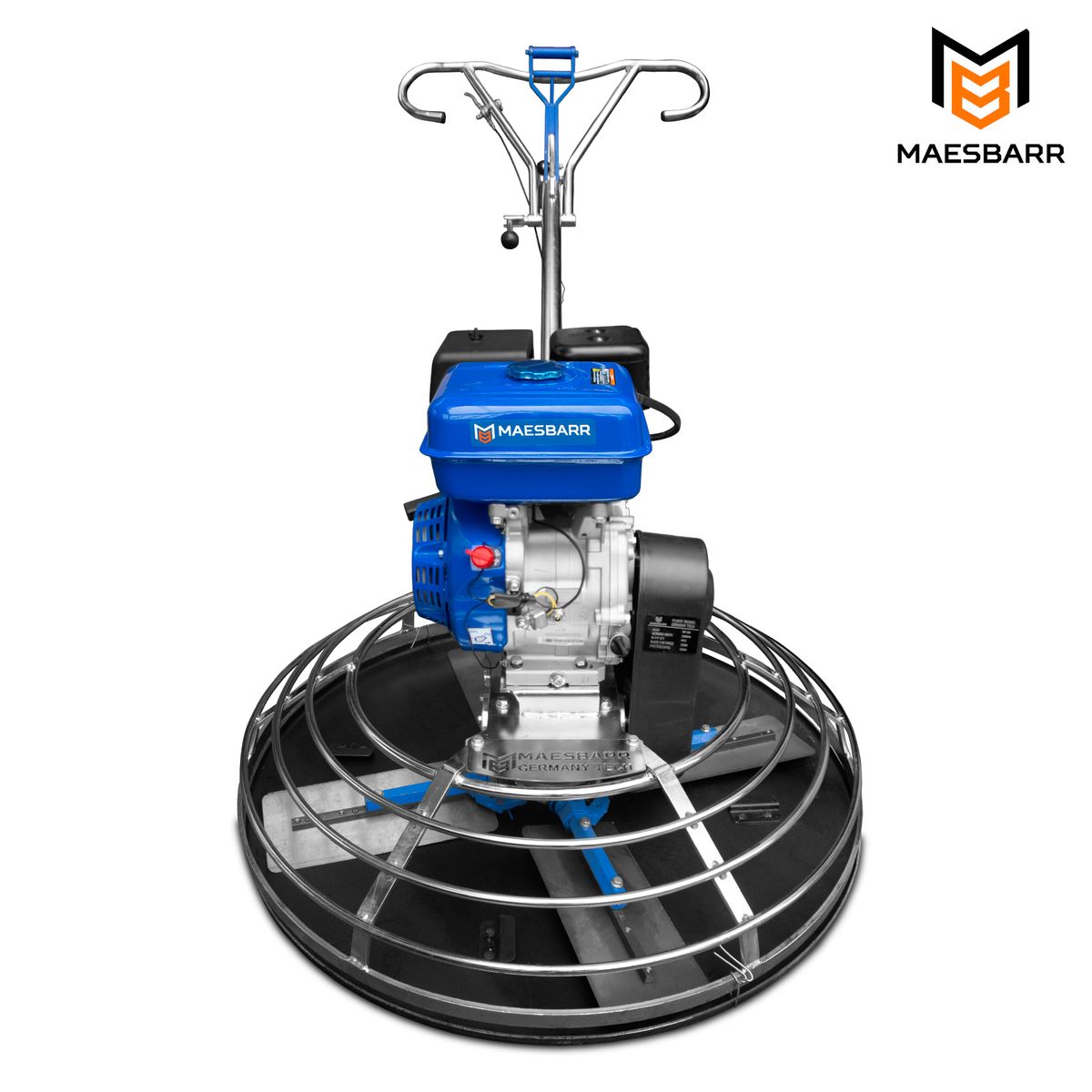 MAESBARR - Alisadora de Concreto de Acero Inoxidable 9 HP