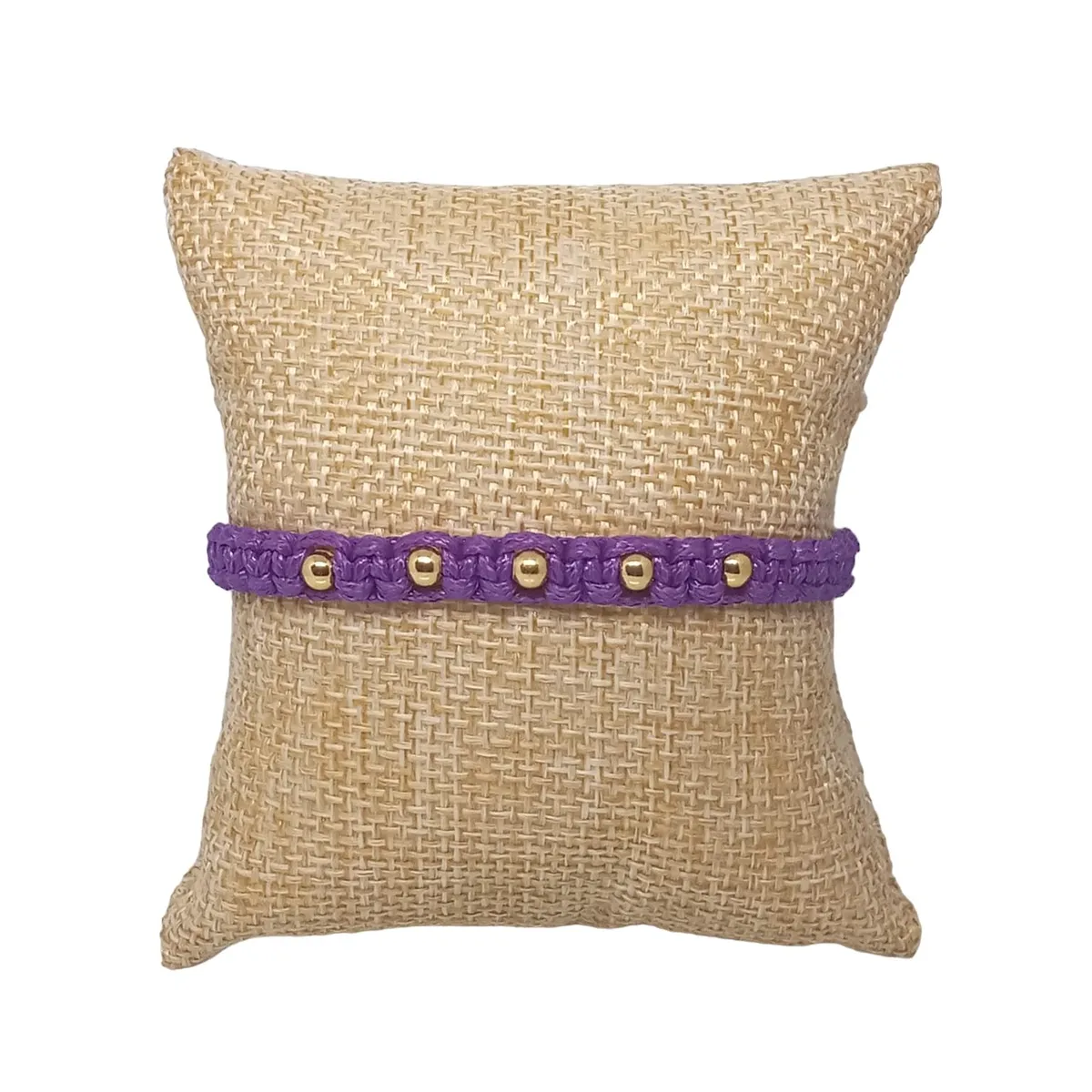 LUCYANA JOYAS Y ACCESORIOS - Pulsera para Mujer de Hilo Violeta - Joyas Lucyana