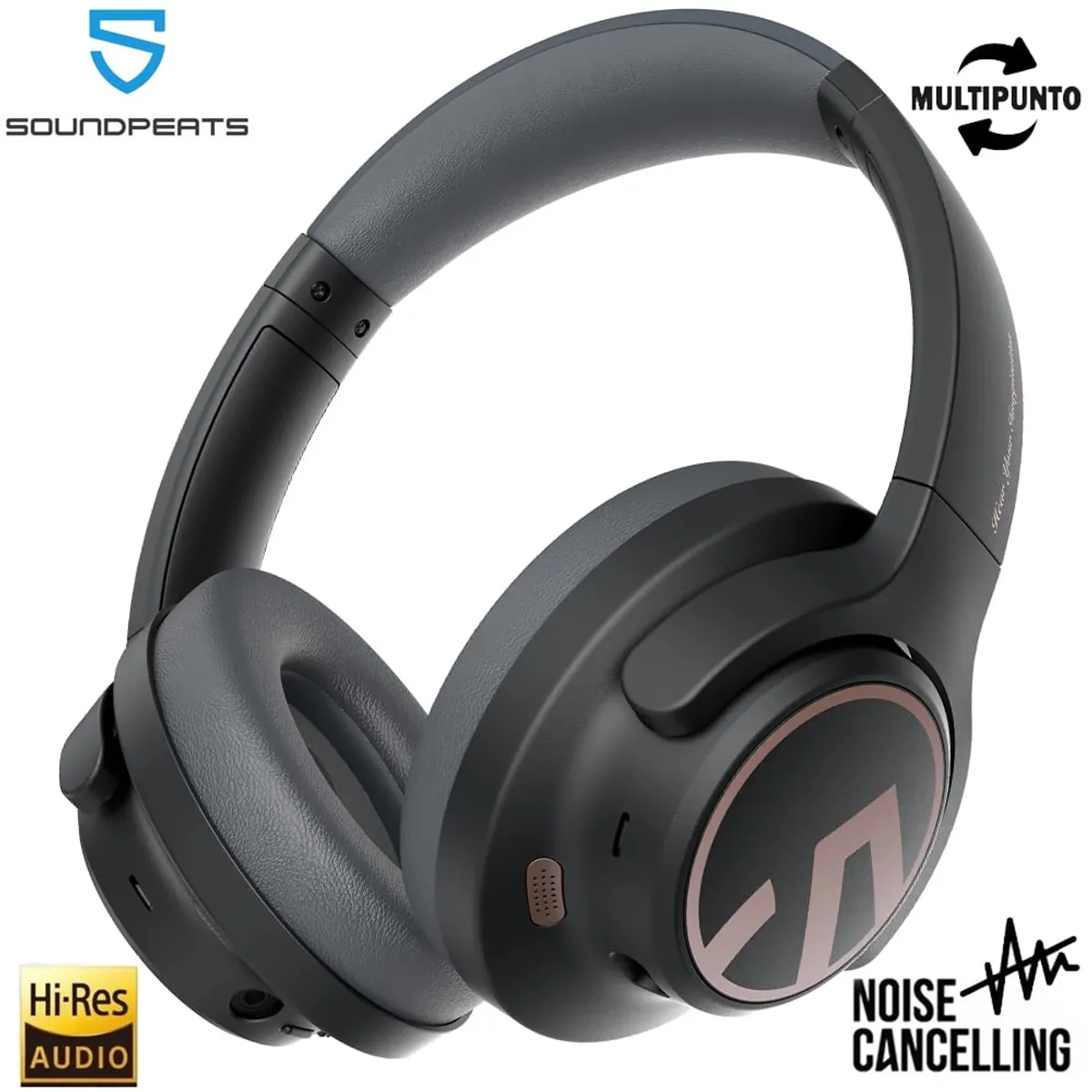 SOUNDPEATS - SoundPeats Audifonos Bluetooth 5.3 NC Gaming Space