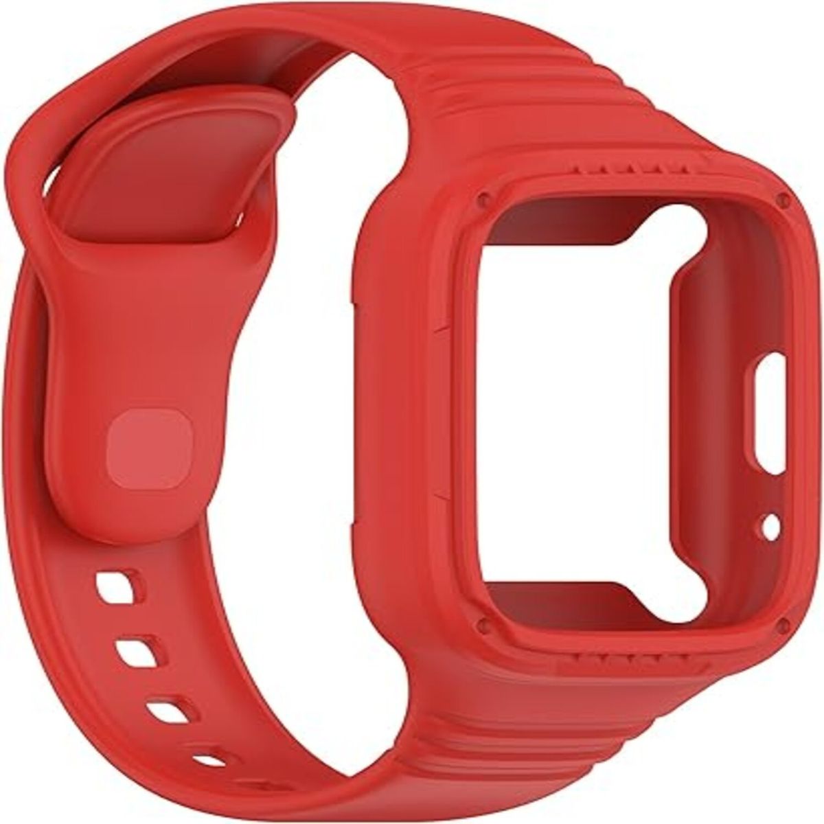 GENERICO - Correa de Silicona para Redmi Watch 3 Active - Rojo