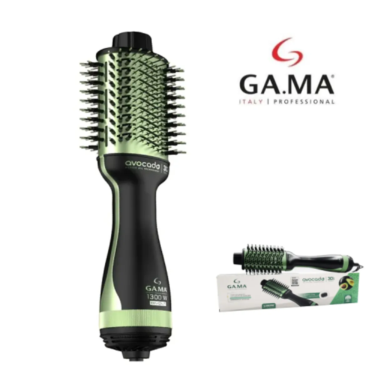 GAMA - Cepillo Secador Modelador Gama Avocado 3D Therapy