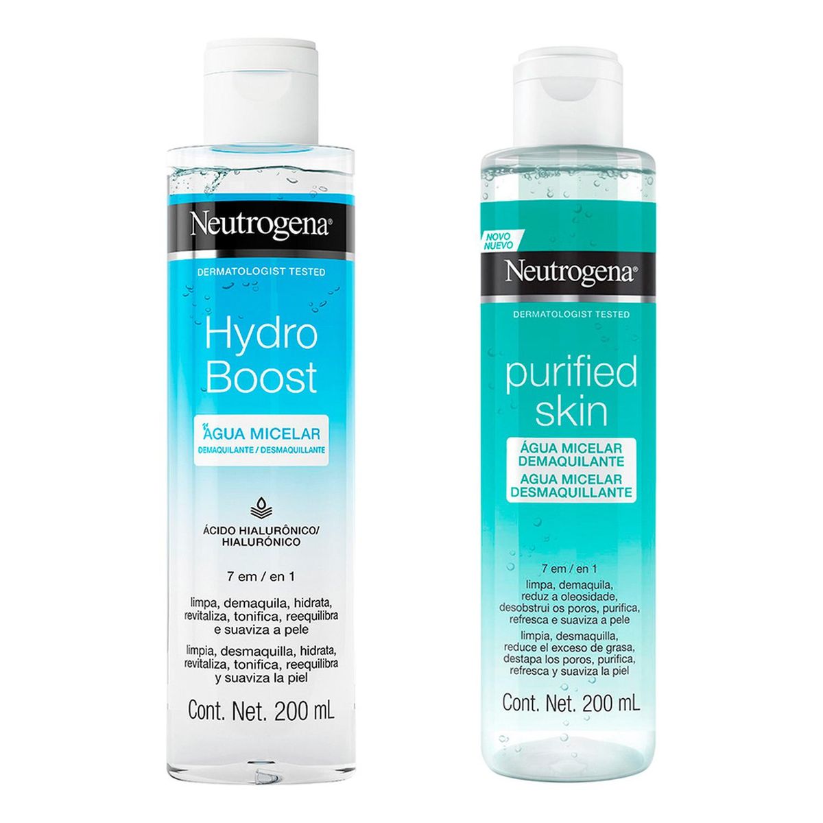 NEUTROGENA - Neutrogena Match Micelar Hydro Boost + Purified Skin