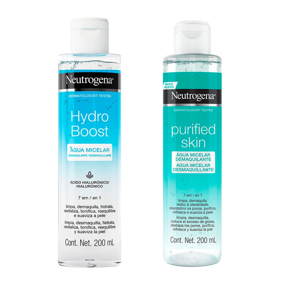 NEUTROGENA - Neutrogena Match Micelar Hydro Boost + Purified Skin