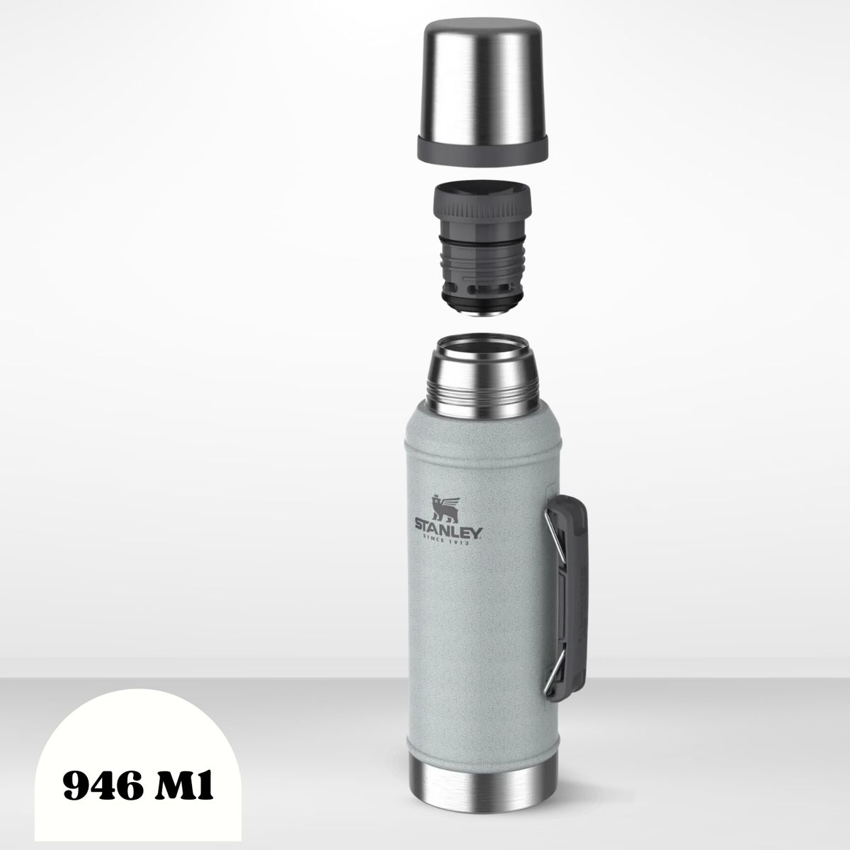 STANLEY - Termo de Bebida Stanley Classic Silver 946ml