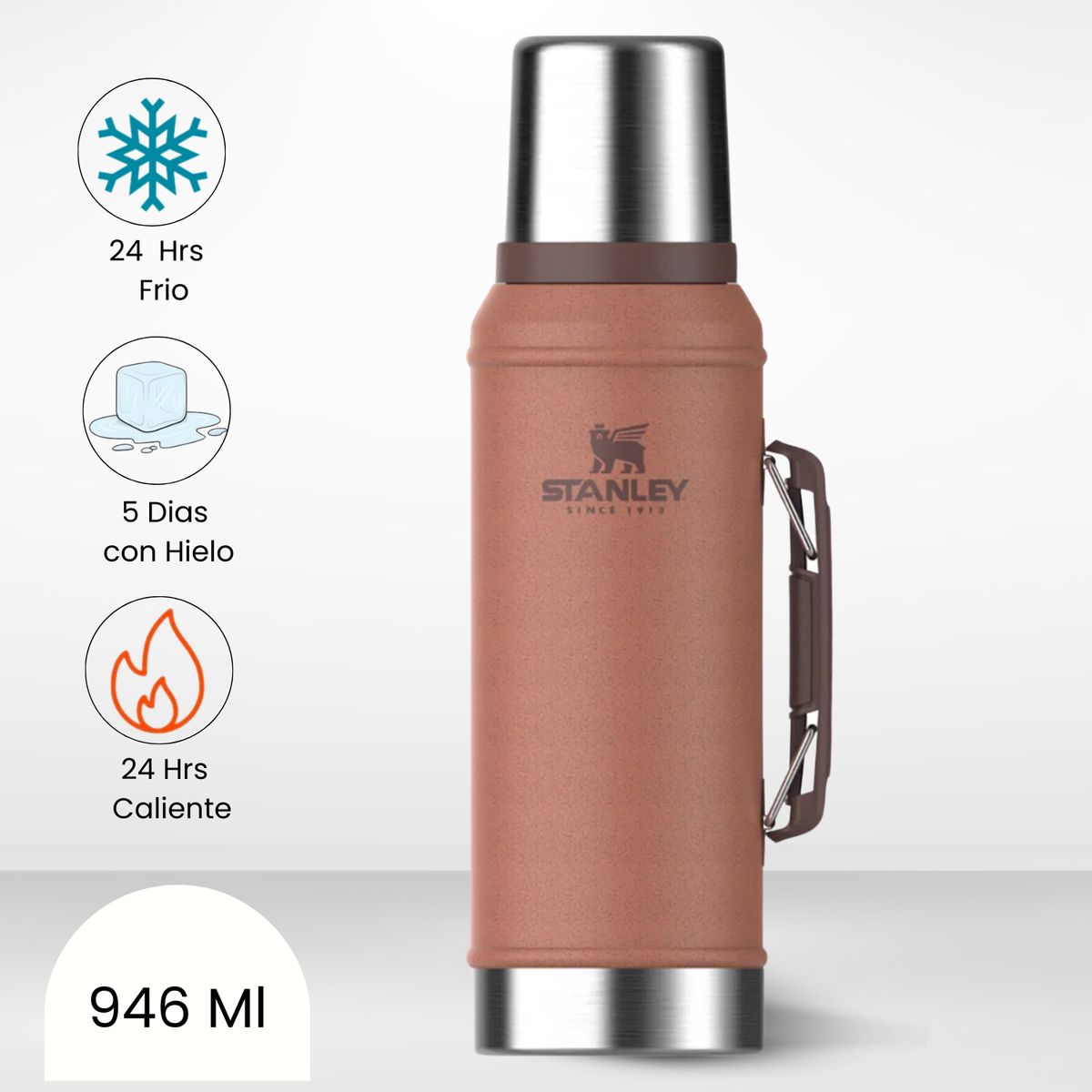 STANLEY - Termo de Bebida Stanley Classic Clay 946ml