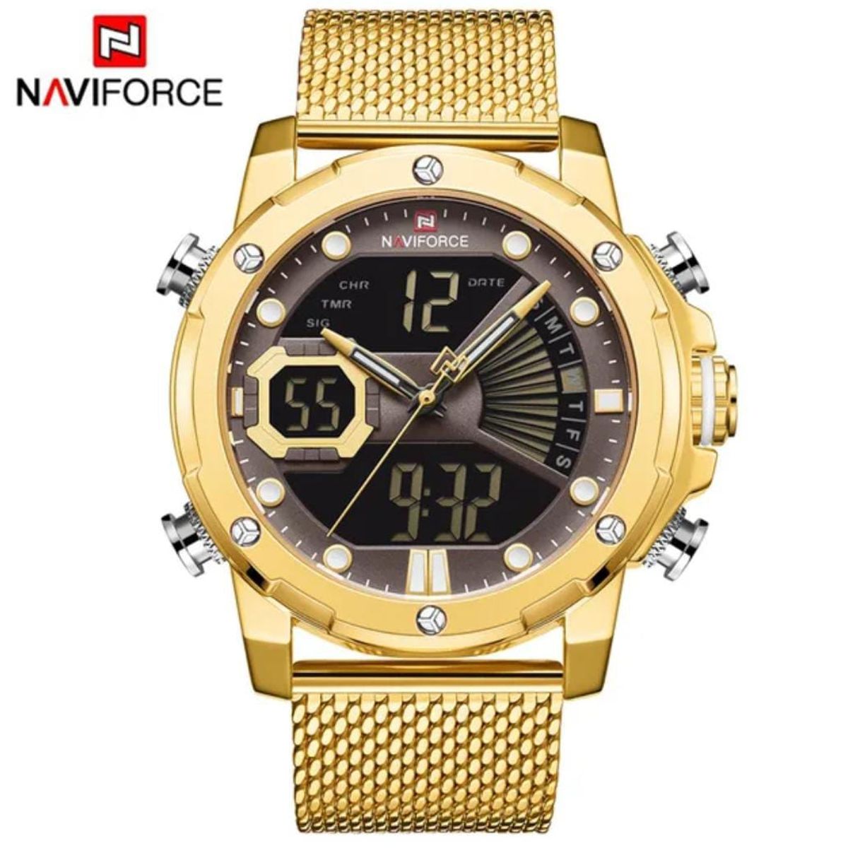NAVIFORCE - Naviforce Dorado Elegante N28_.