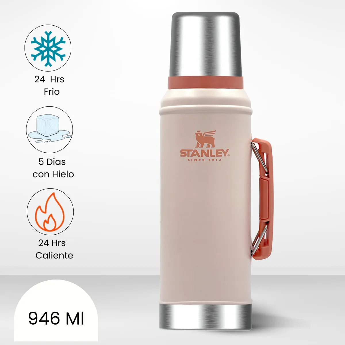 STANLEY - Termo de Bebida Stanley Classic Limestone 946ml