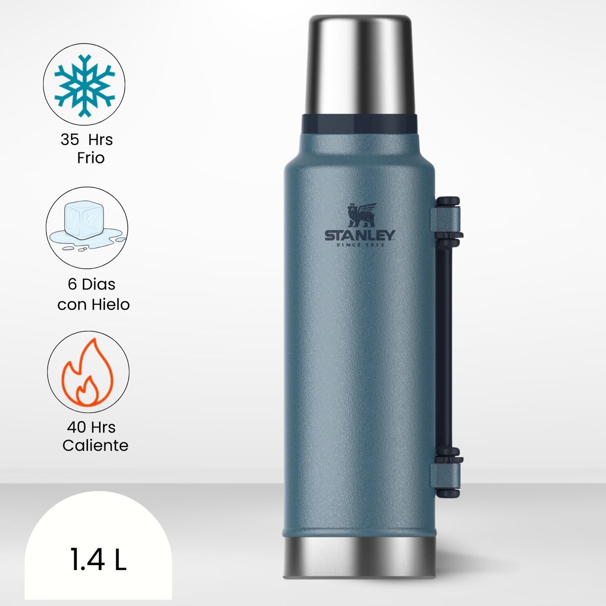 STANLEY - Termo de Bebida Stanley Classic Azul Lake 1.4l