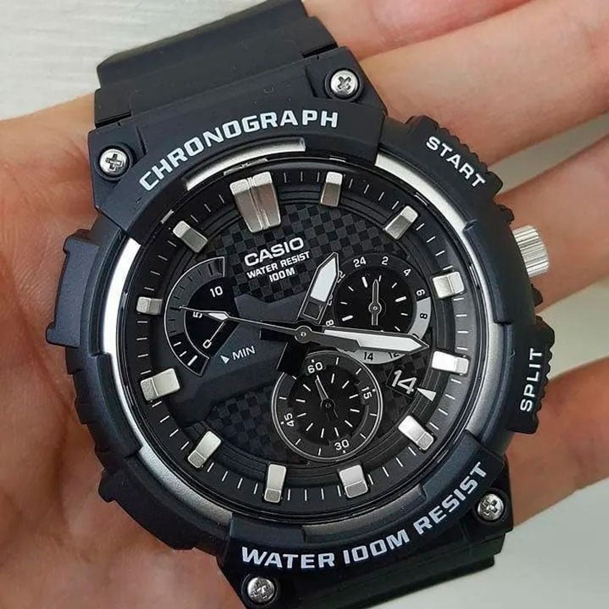 CASIO - Reloj Casio Cronógrafo MCW-200H-1AV