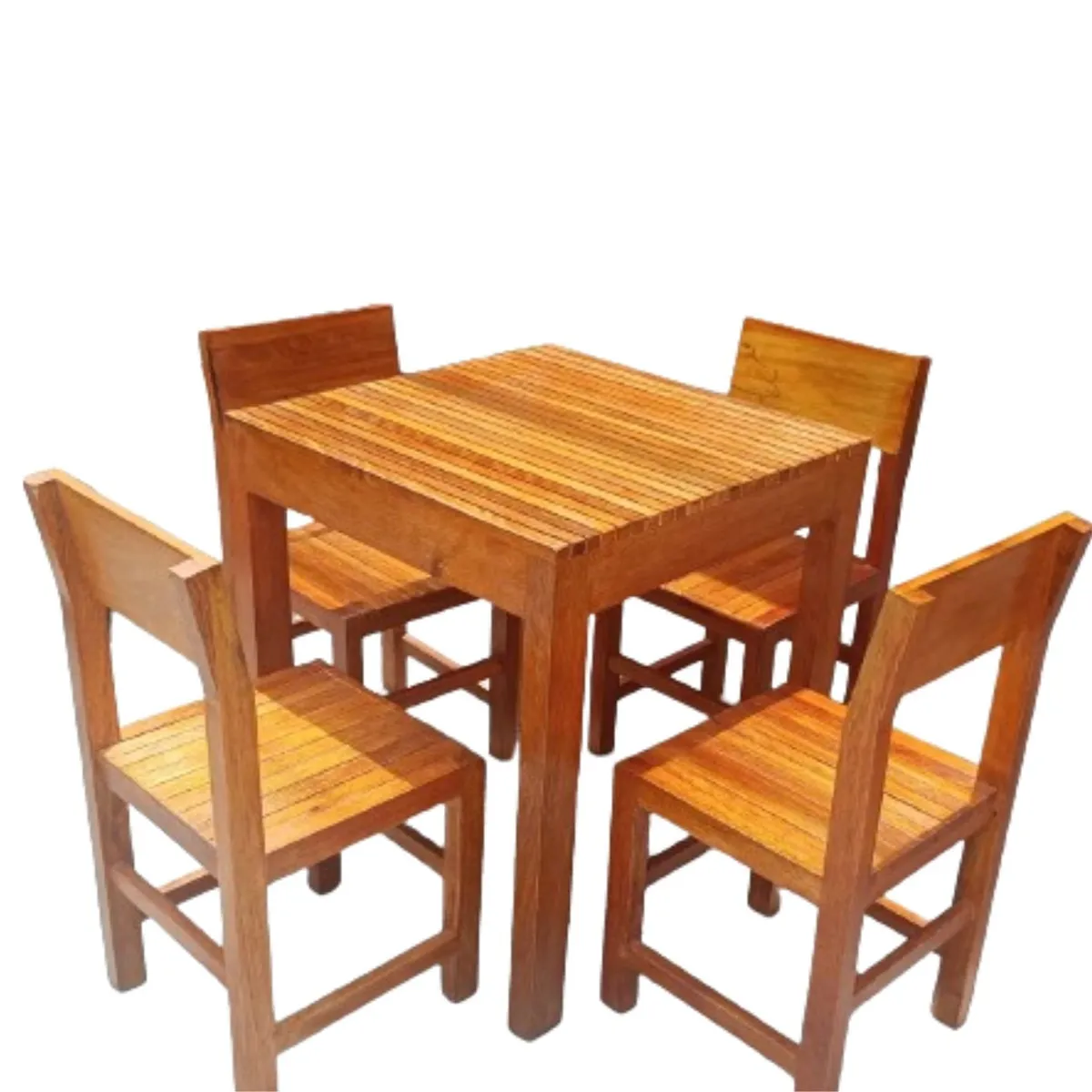 GENERICO - Mesa comedor 4 Sillas Paradise Tornillo Restaurante Comedor Terraza