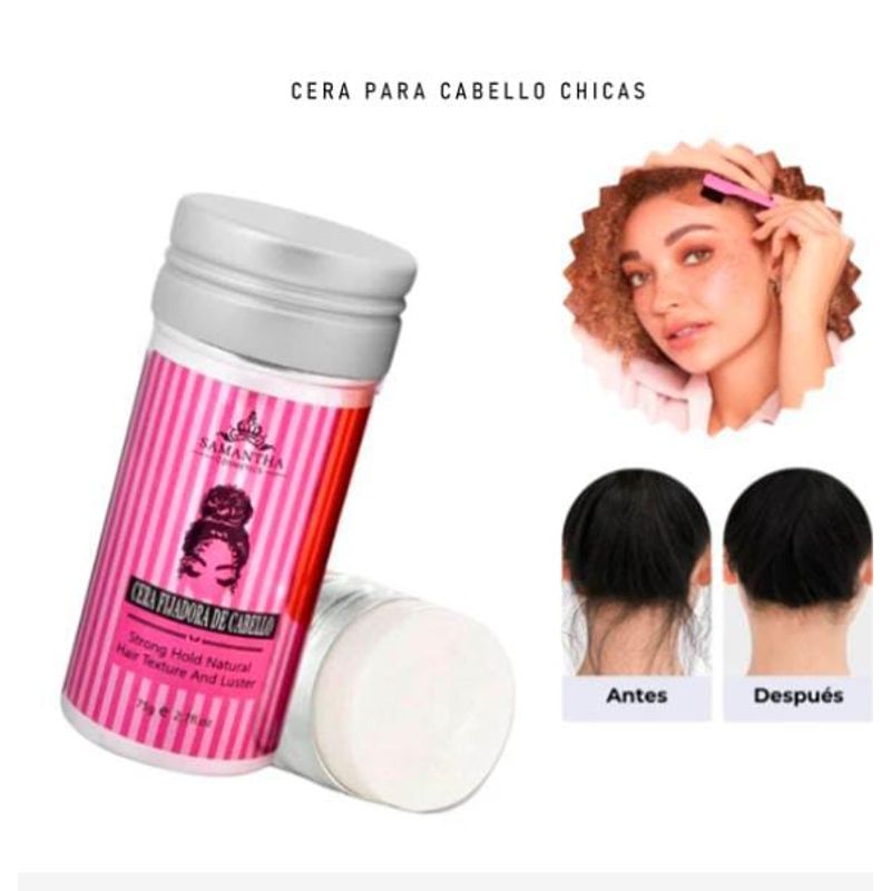 GENERICO - Barra de Cera para Cabello Control de Frizz Nutritivo