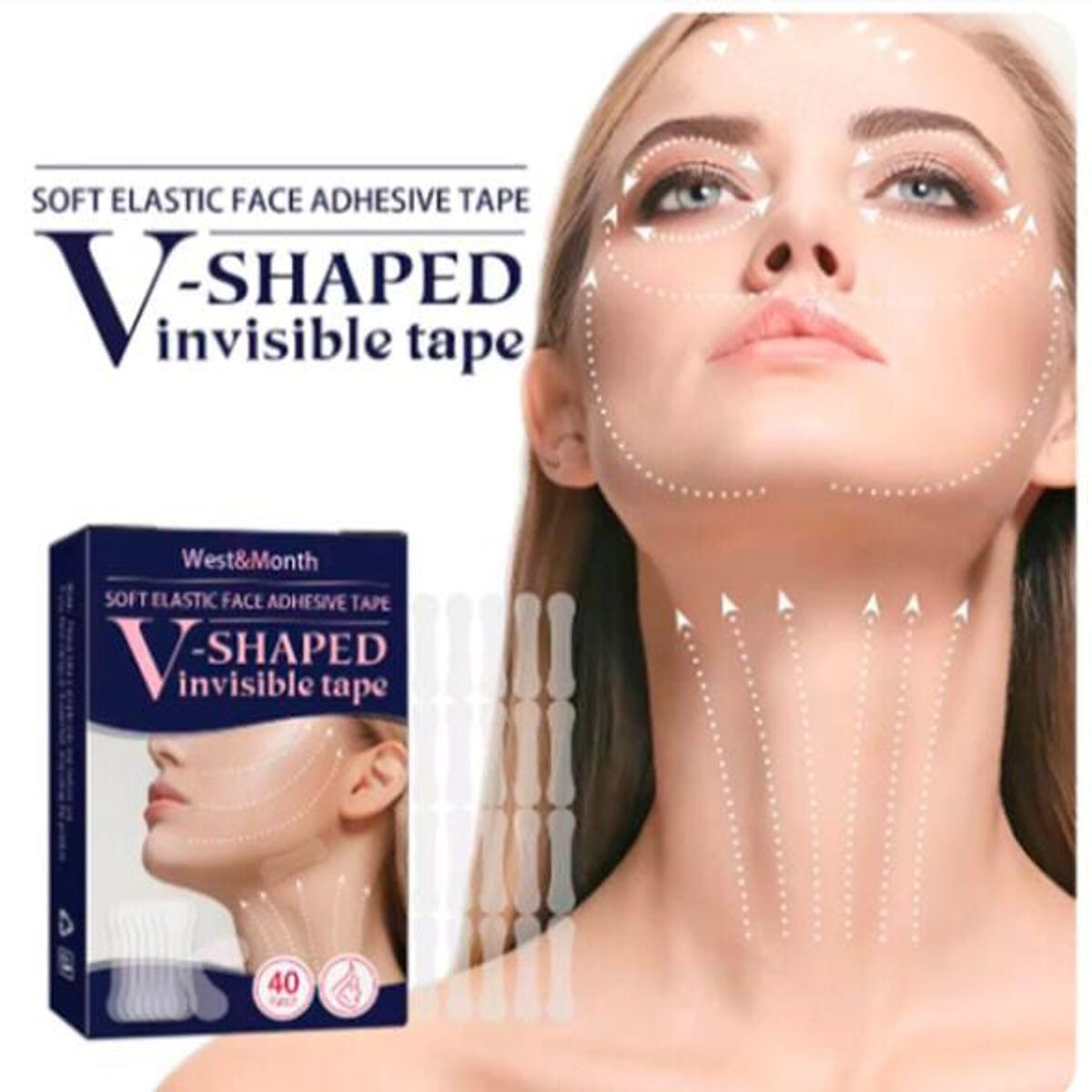 GENERICO - Cinta maquillaje tipo lifting facial