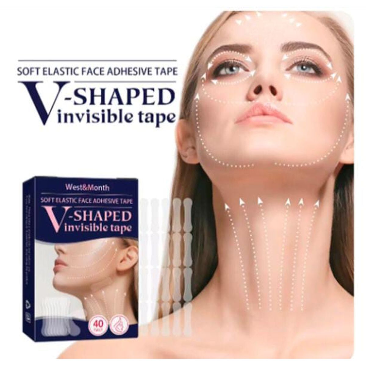 GENERICO - Cinta maquillaje tipo lifting facial
