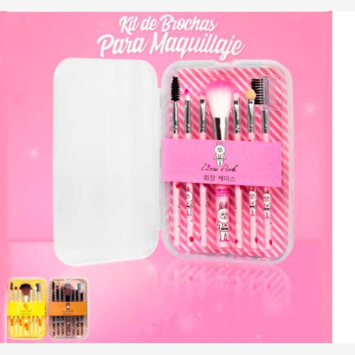 GENERICO - Kit de brochas de maquillaje