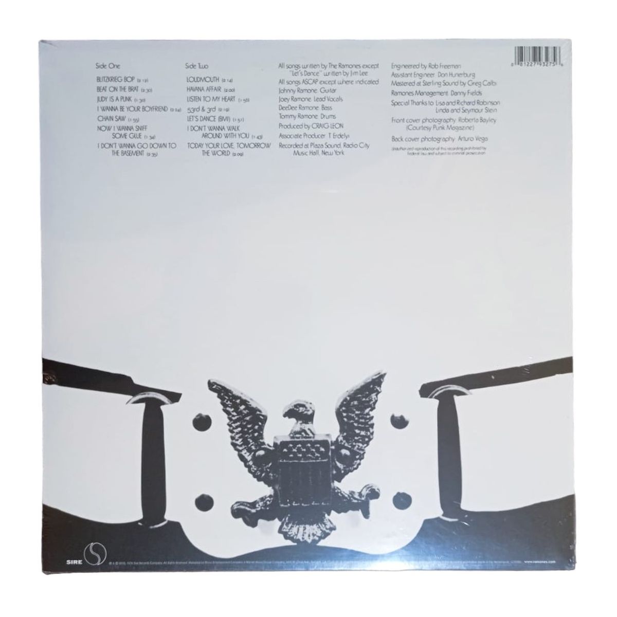 GENERICO - Disco de vinilo Hey Ho Lets go de Ramones