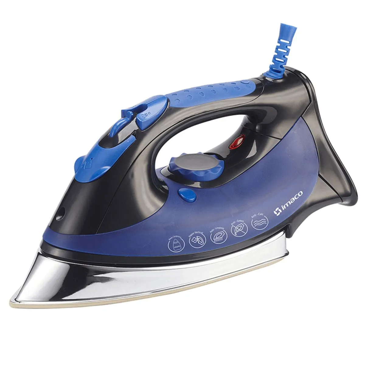 IMACO - Plancha a vapor con Base Cerámica ETA8588B Imaco