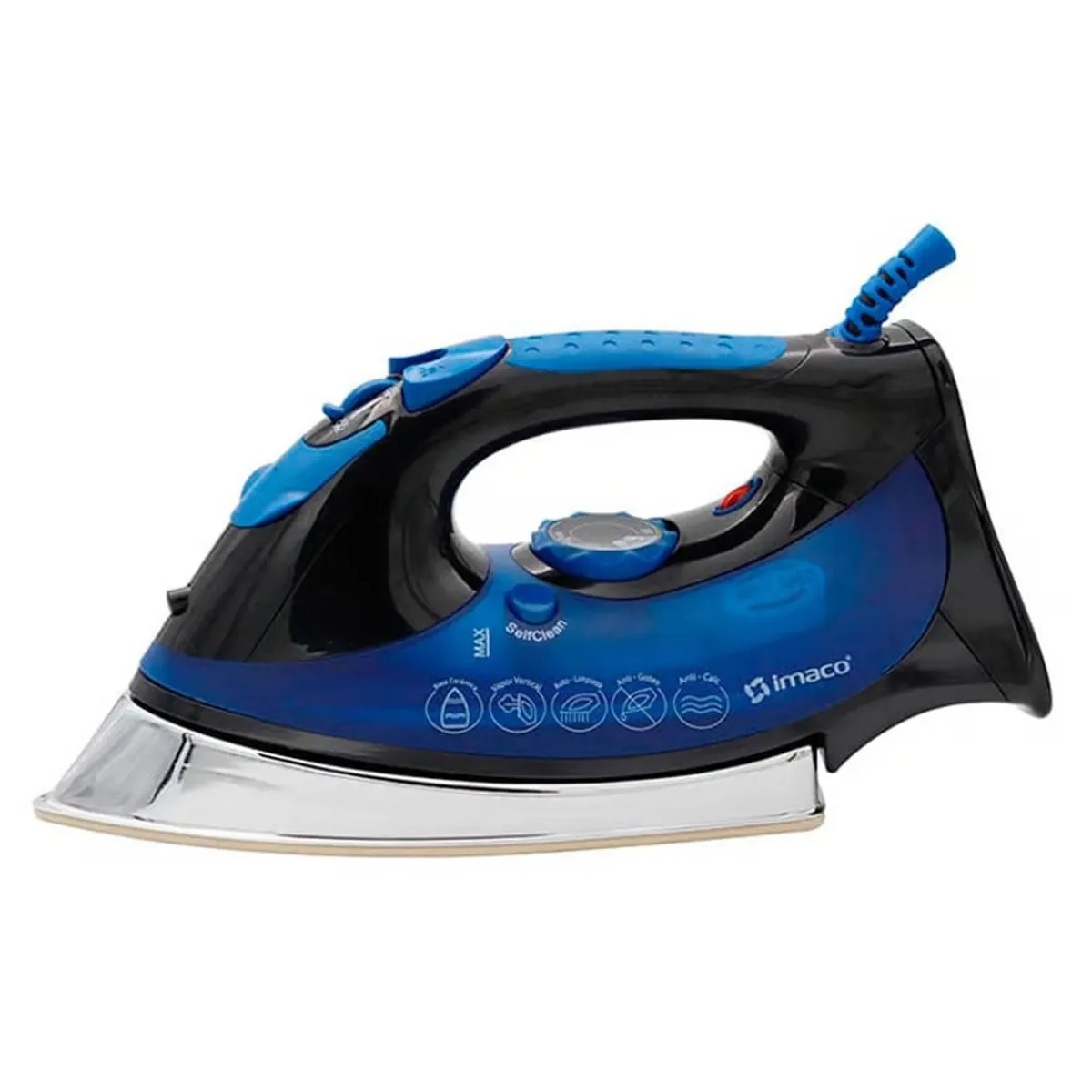 IMACO - Plancha a vapor con Base Cerámica ETA8588B Imaco