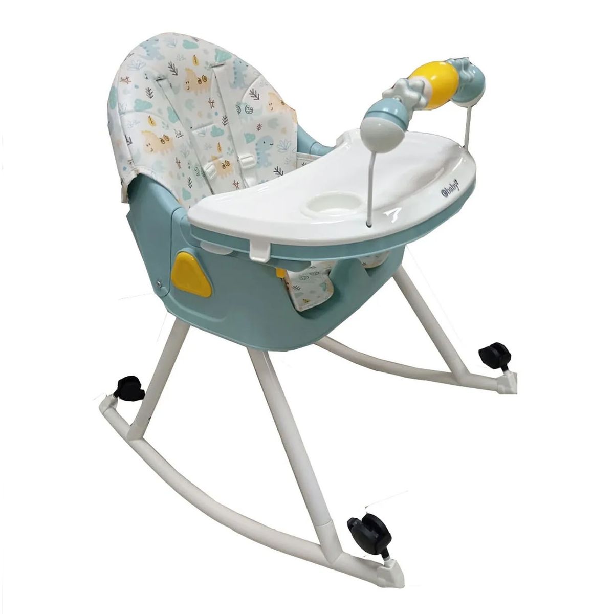 EBABY - Silla de Comer Ebaby Asiento Reclinable DALI Verde