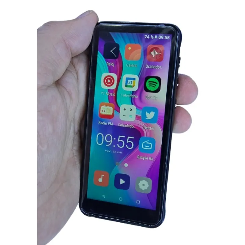 GENERICO - Reproductor MP4/MP3 RUIZU Z80 Bluetooth Wifi Android 8.1