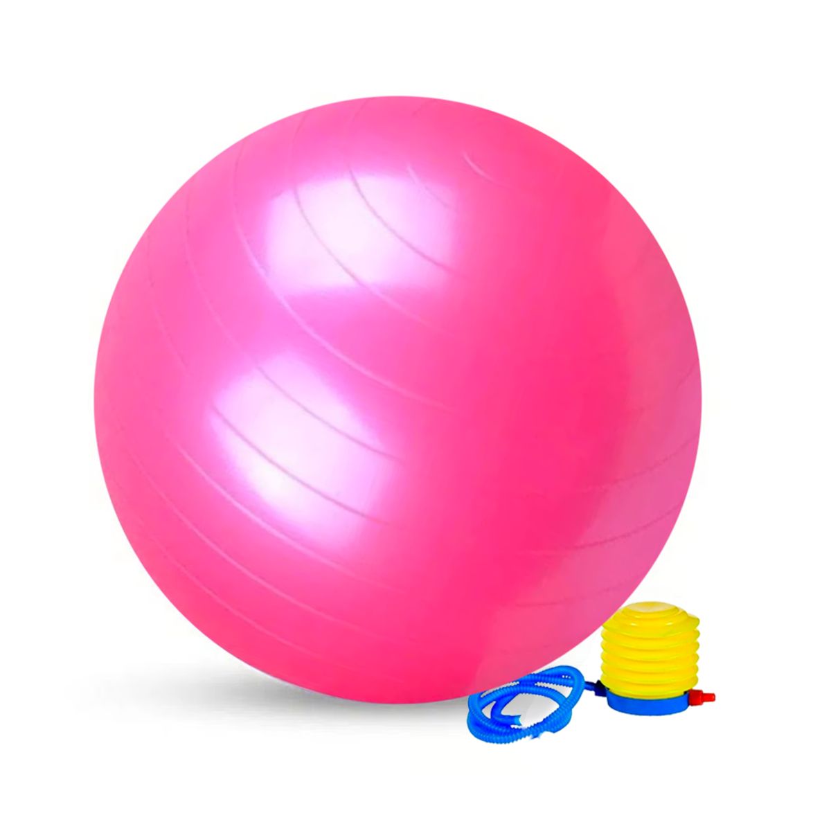 GENERICO - Pelota Pilates Yoga 65cm Fucsia