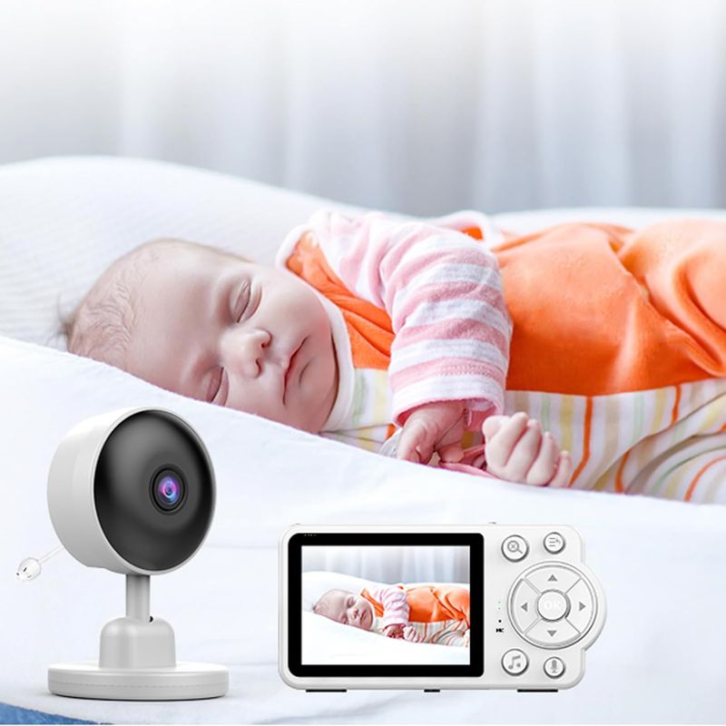 GENERICO - VIDEO MONITOR PARA BEBES HD CON DETECTOR DE LLANTO