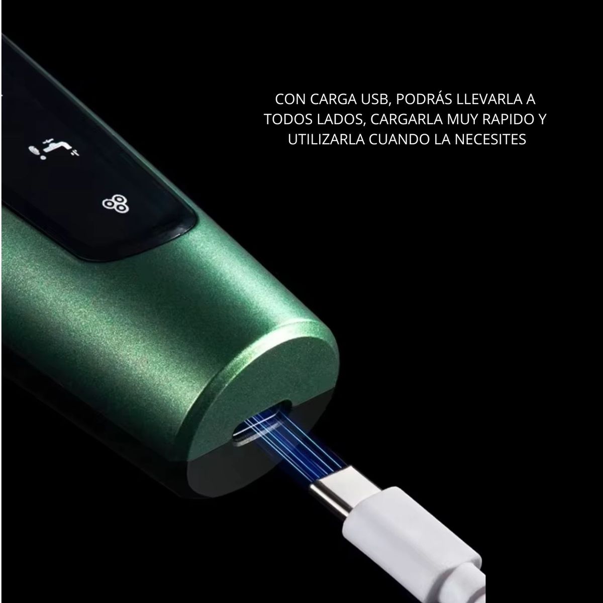 GENERICO - Pack Afeitador portatil y afeitador de zinc