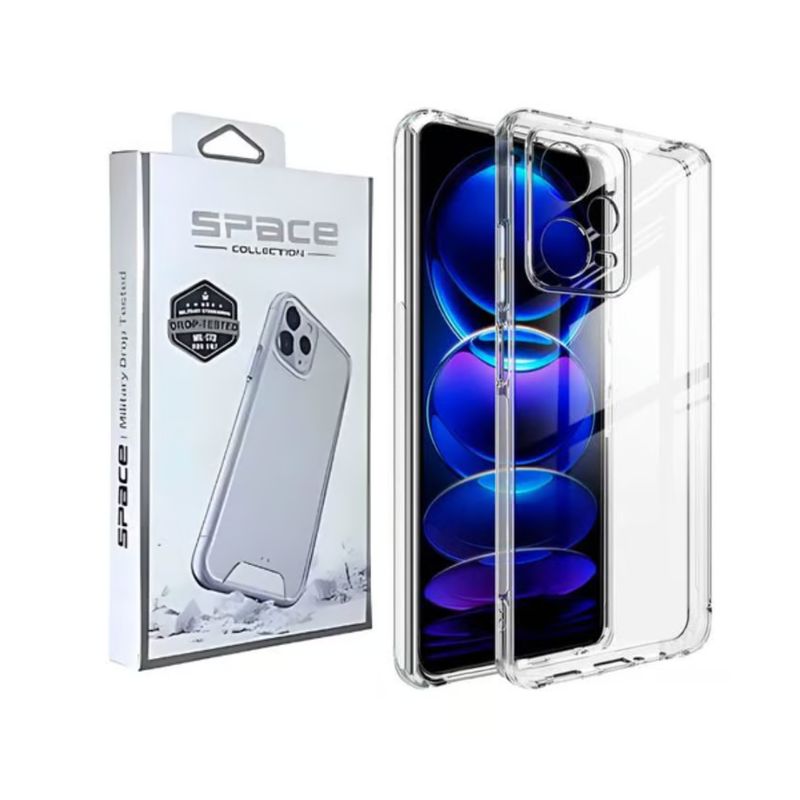 SPACE - CASE SPACE TRANSPARENTE PARA XIAOMI POCO X5 PRO